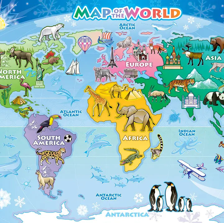 World Map Puzzle