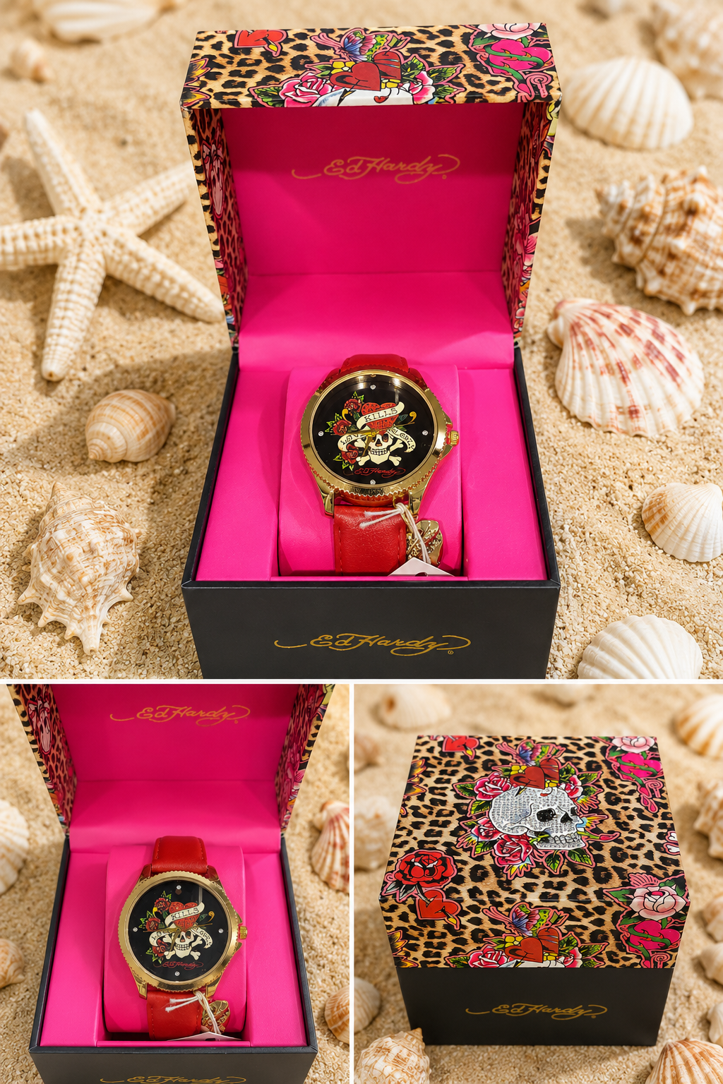 New in Box — Ed Hardy Collectible Watch (only one available)