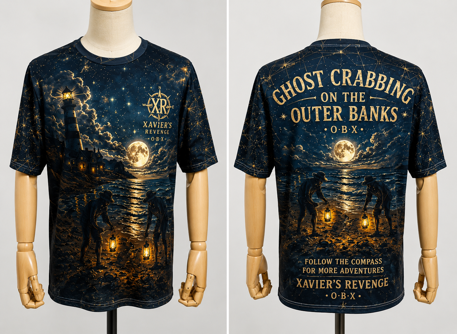 Ghost Crabbing Performance Tee
