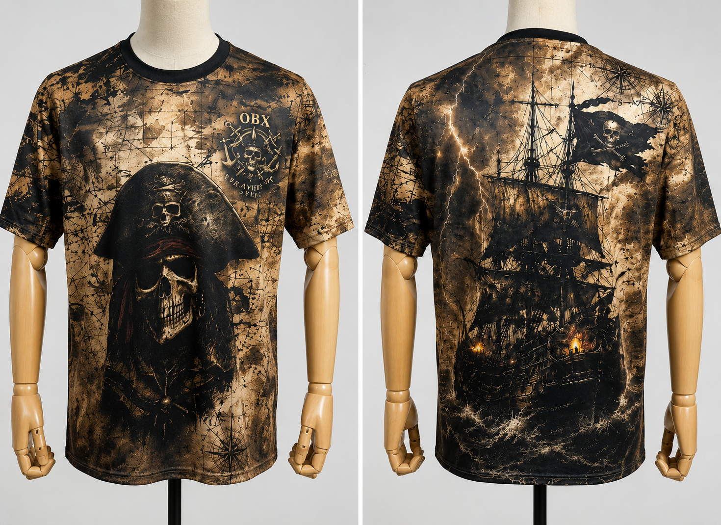 Ghost Pirate Performance Tee