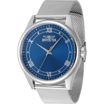First Mates Pillage - Invicta Stainless Steel Timepiece-Blue Dial (42mm) only one available
