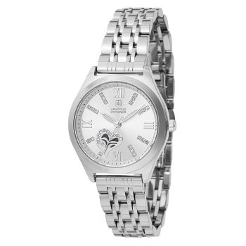 Captains Find - Invicta Montres Prestige Stainless Steel Timepiece-Silver Dial (32mm) only one available